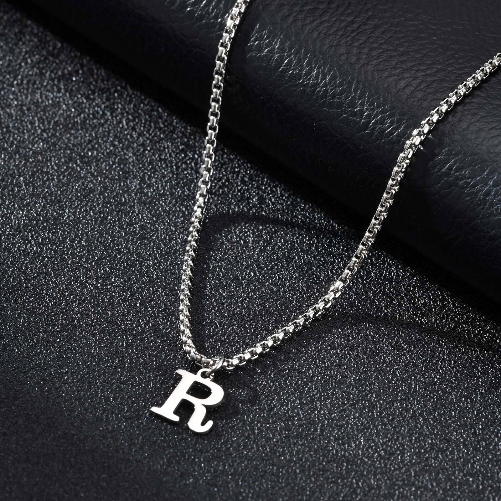 Minimalist Men's Simple Letter Necklace