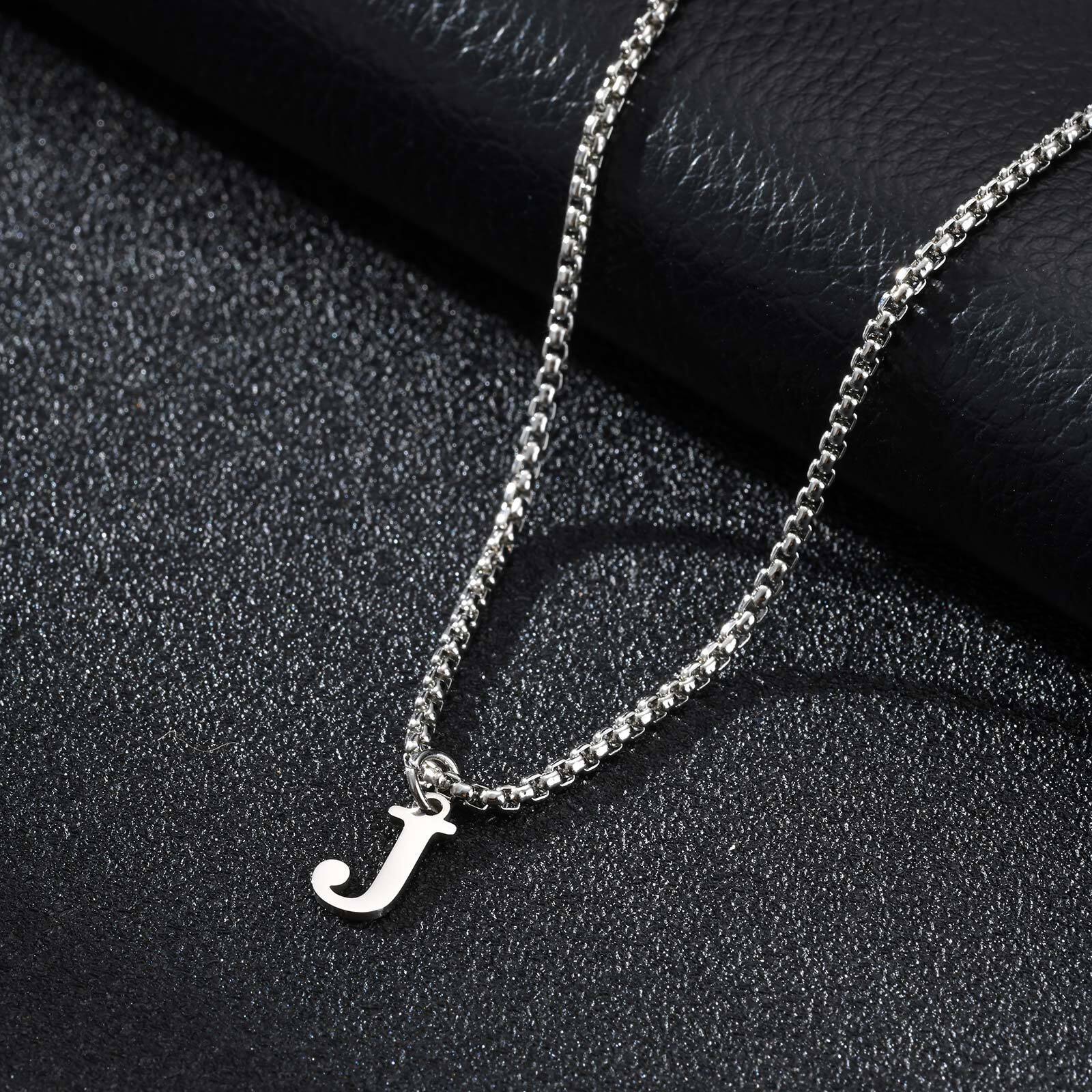 Minimalist Men's Simple Letter Necklace