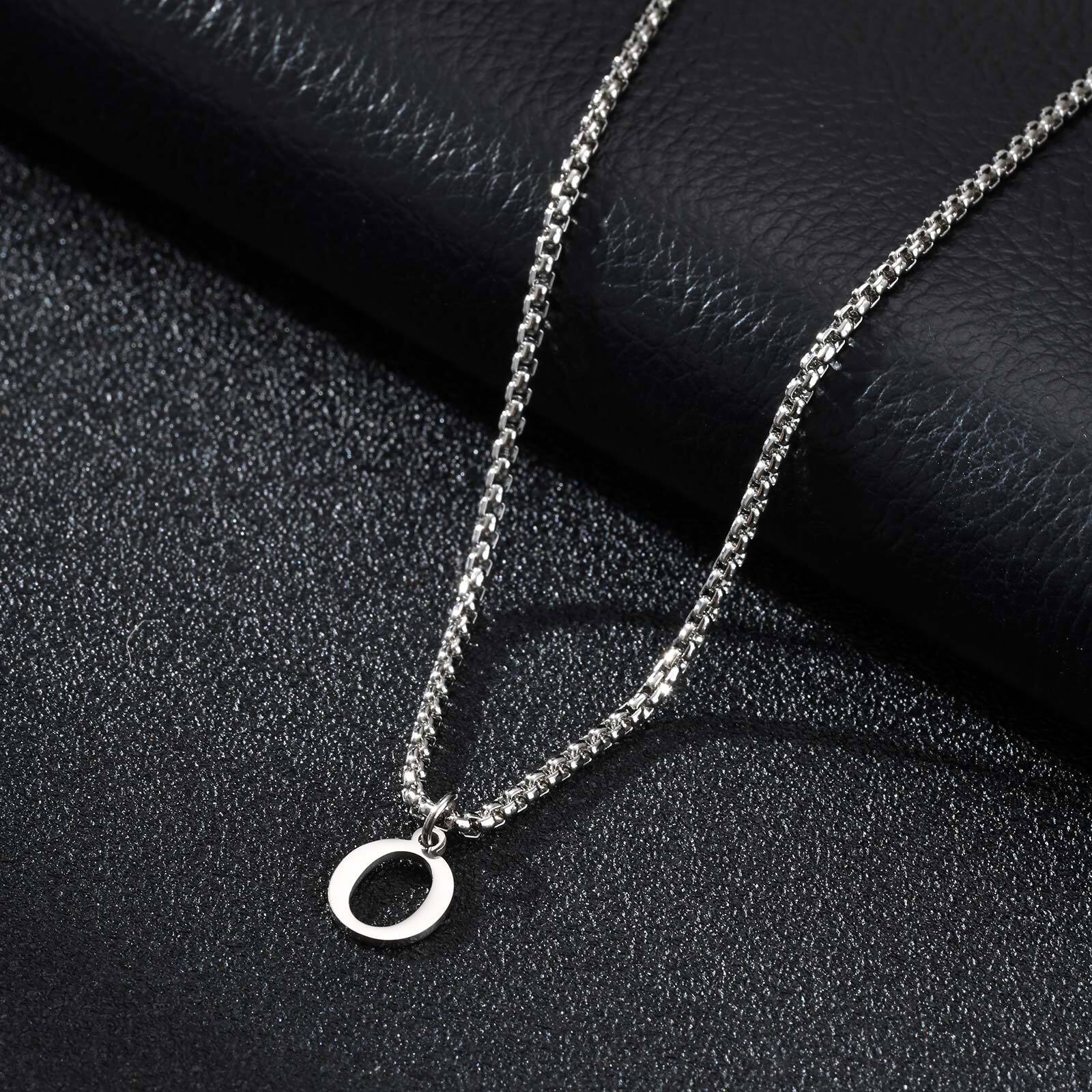 Minimalist Men's Simple Letter Necklace