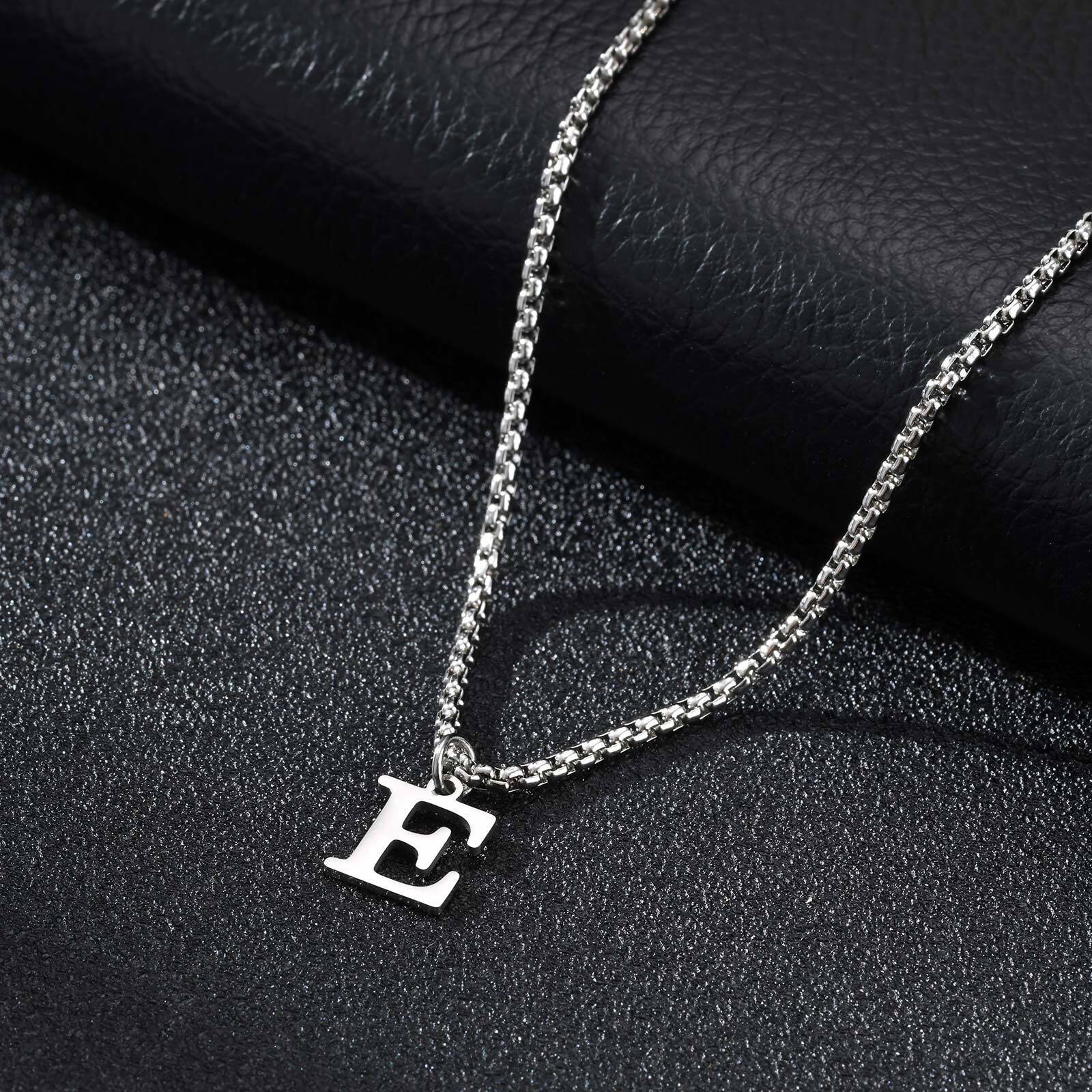 Minimalist Men's Simple Letter Necklace