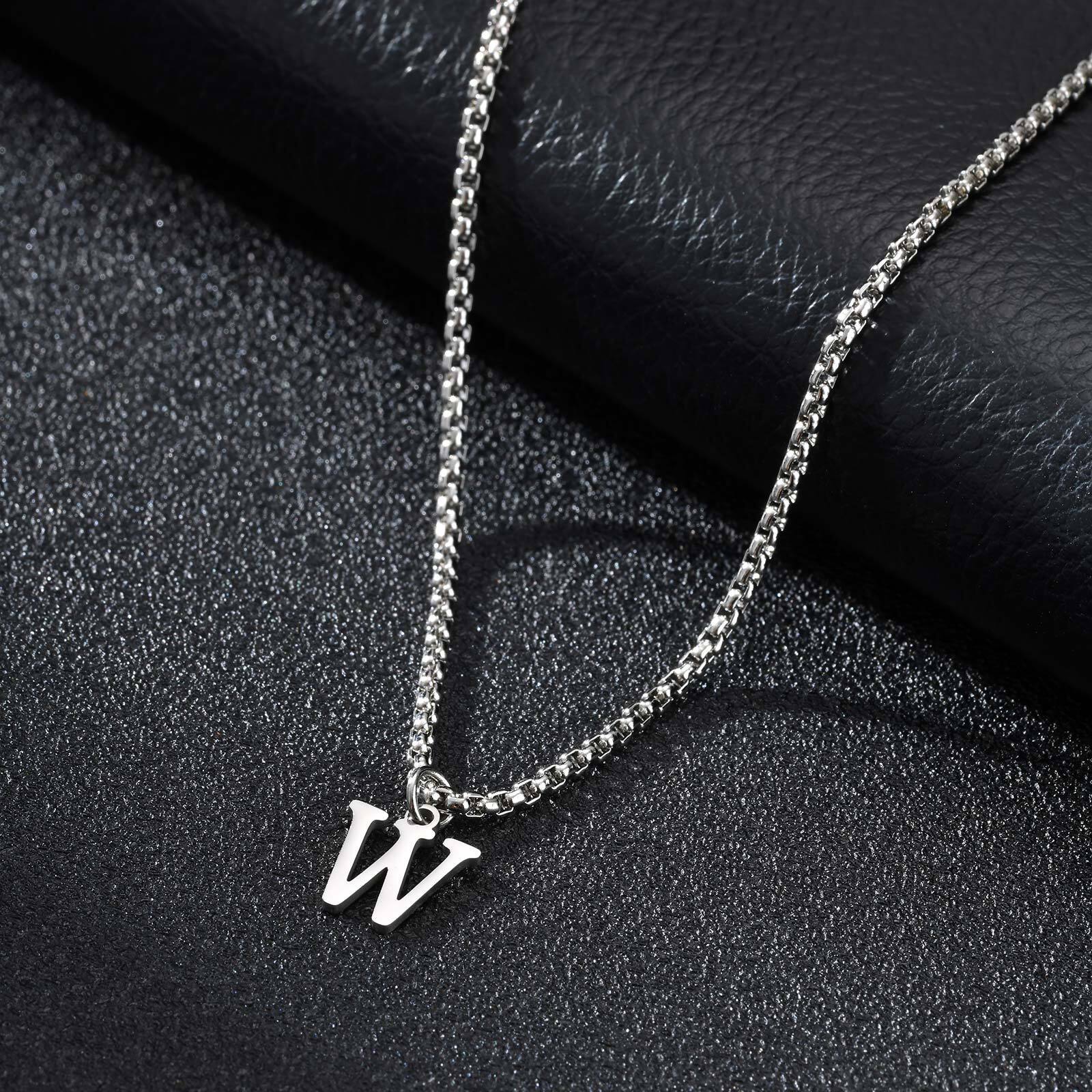 Minimalist Men's Simple Letter Necklace