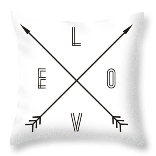 Empire of LaTz 0 6style / 45x45cm Simple Black and White Peach Skin Pillowcase