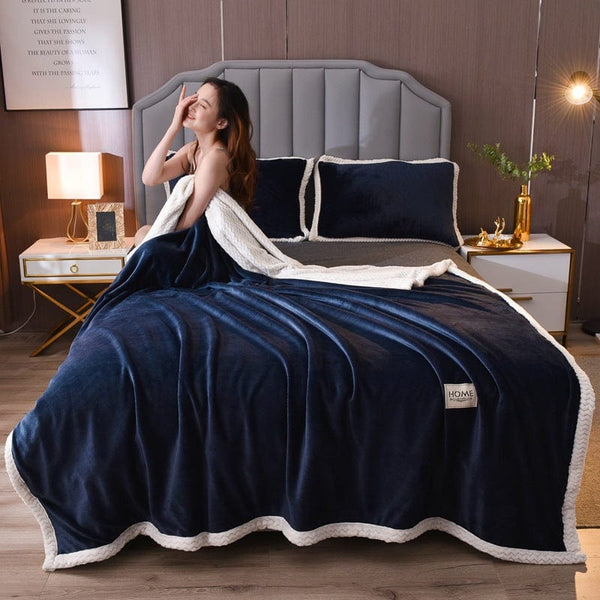 Premium Flannel Blankets And Throws  Thick Warm Winter Blankets - 0 from Empire of LaTz - Only £54.06! Explore at Empire of LaTz