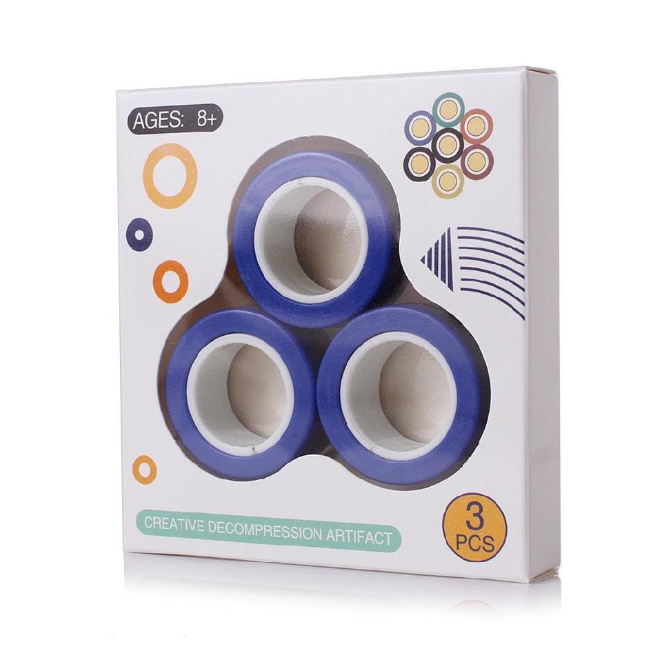 Empire of LaTz 0 Blue / ToySet Fidget Spinner Magnetic Bracelet Ring