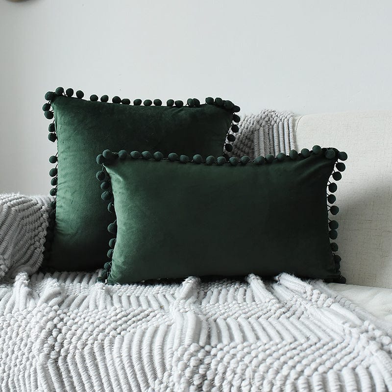 Premium Fur ball velvet sofa cushion pillowcase - 0 from Empire of LaTz - Only £30.17! Explore at Empire of LaTz