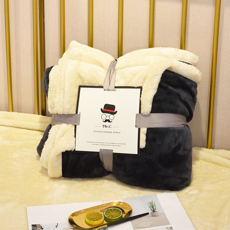 Premium Spring Autumn Flannel Blanket Plush Plaid Decorative Sofa Couch Throw Blankets On Bed Thermal Fluffy Fleece Blanket On Sale - 0 from Empire of LaTz - Only £31.39! Explore at Empire of LaTz