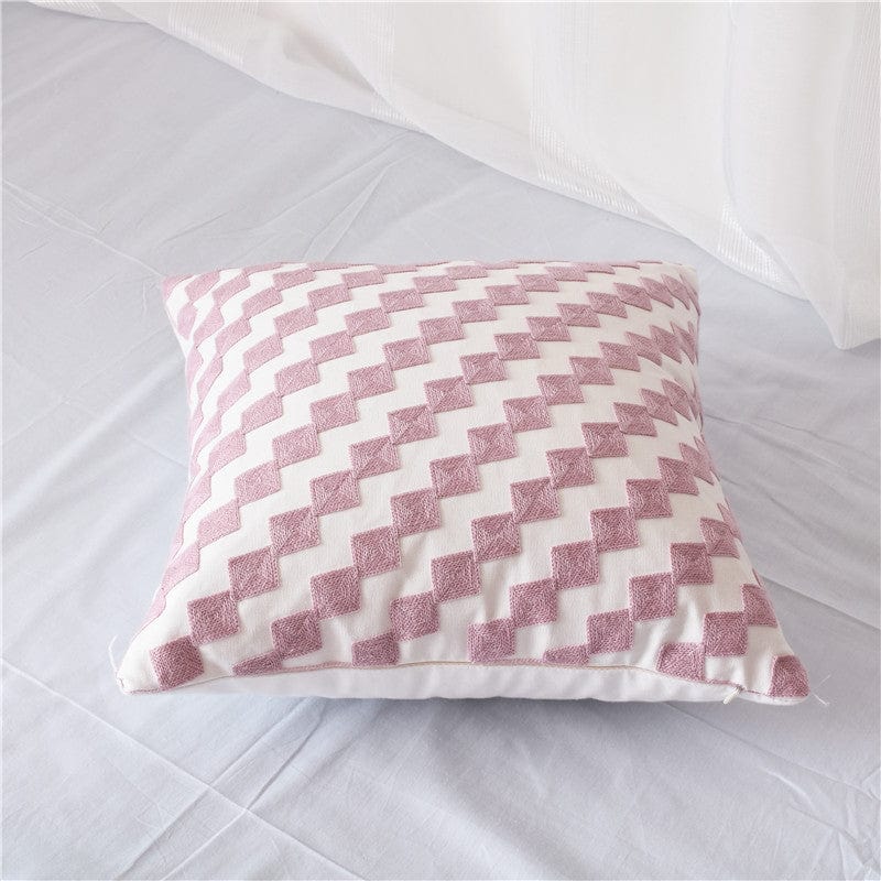 Empire of LaTz 0 Grillwork Geometric cotton embroidered pillowcase