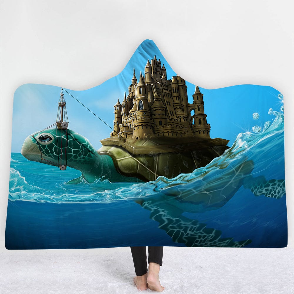 Premium Hooded Blanket Cloak Blanket Thick Blanket - 0 from Empire of LaTz - Only £31.44! Explore at Empire of LaTz