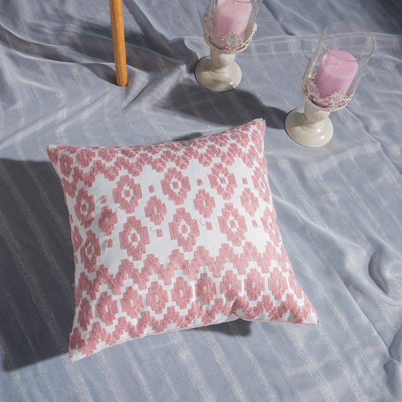 Premium Geometric cotton embroidered pillowcase - 0 from Empire of LaTz - Only £29.32! Explore at Empire of LaTz