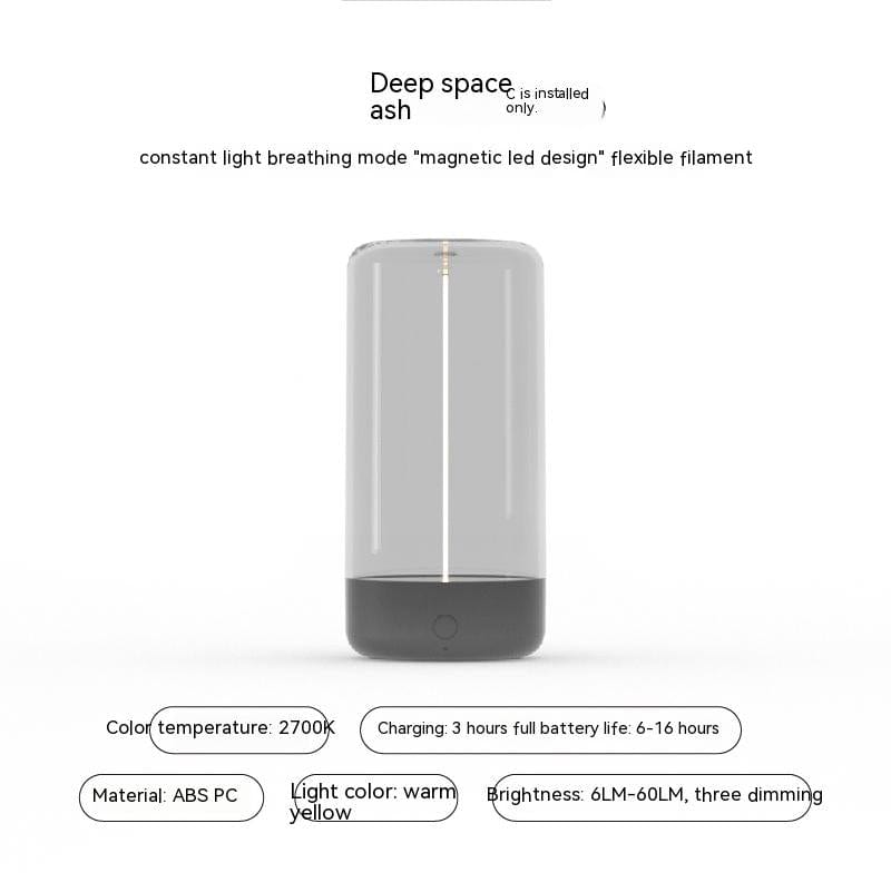 Premium New LED Camping Light Type-c Rechargeable Portable Night Light With High Transparency And Anti Drop Creative Atmosphere Light - Camping Lamp from Empire of LaTz - Only £75! Explore at Empire of LaTz