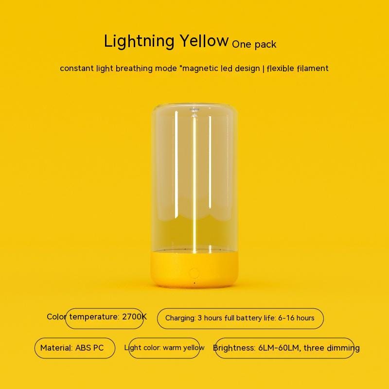 Premium New LED Camping Light Type-c Rechargeable Portable Night Light With High Transparency And Anti Drop Creative Atmosphere Light - Camping Lamp from Empire of LaTz - Only £75! Explore at Empire of LaTz
