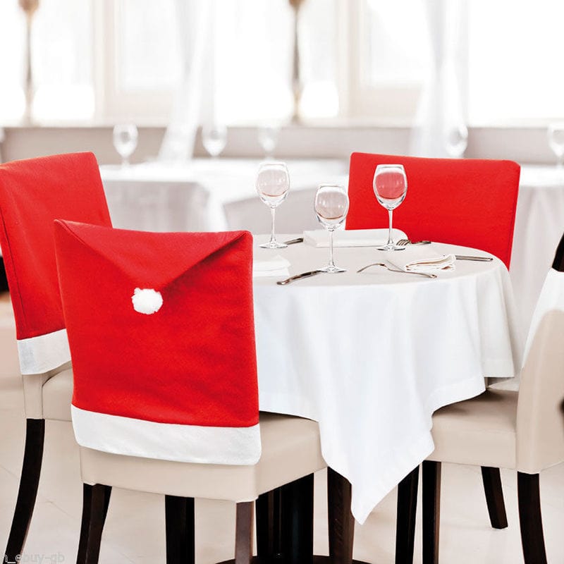 Premium High quality Christmas Chairs Set Christmas goods table decorated Christmas hat in large quantities - Christmas Decoration from Empire of LaTz - Only £4.07! Explore at Empire of LaTz