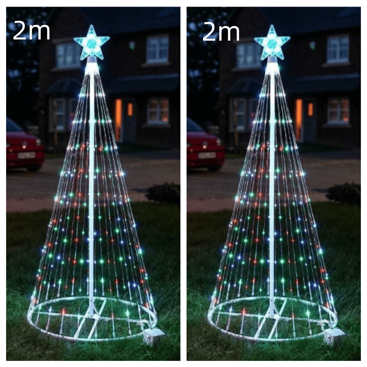 Premium Multi Color LED Animated Outdoor Christmas Tree Lights Christmas Lights Christmas Garden Countryard Decorations - Christmas LED Lights from Empire of LaTz - Only £64.99! Explore at Empire of LaTz
