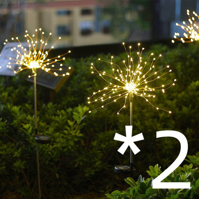 Premium Solar Ground Plug Firework Light Led Copper Wire - Christmas LED Lights from Empire of LaTz - Only £24.23! Explore at Empire of LaTz