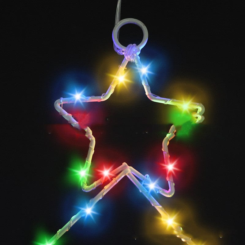 Premium Wrought Iron Christmas Tree Shaped Lantern Festival LED Christmas Garland String Lights Fairy Curtain Light For Home Party Decororatios - Christmas LED Lights from Empire of LaTz - Only £12.12! Explore at Empire of LaTz