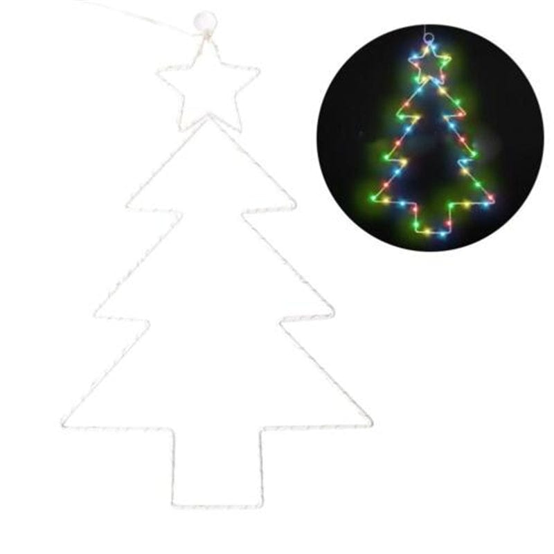 Premium Wrought Iron Christmas Tree Shaped Lantern Festival LED Christmas Garland String Lights Fairy Curtain Light For Home Party Decororatios - Christmas LED Lights from Empire of LaTz - Only £12.12! Explore at Empire of LaTz