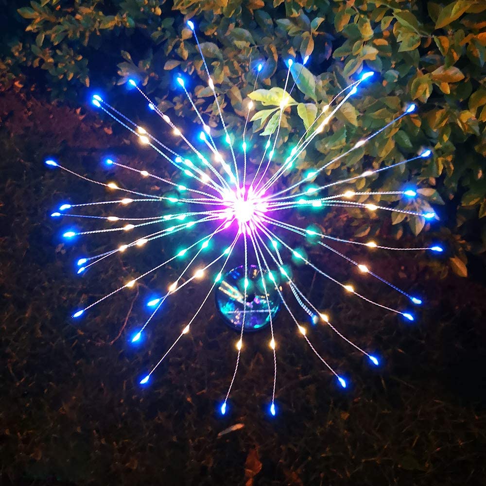 Premium Solar Ground Plug Firework Light Led Copper Wire - Christmas LED Lights from Empire of LaTz - Only £24.23! Explore at Empire of LaTz
