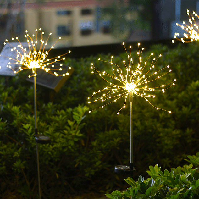 Premium Solar Ground Plug Firework Light Led Copper Wire - Christmas LED Lights from Empire of LaTz - Only £24.23! Explore at Empire of LaTz