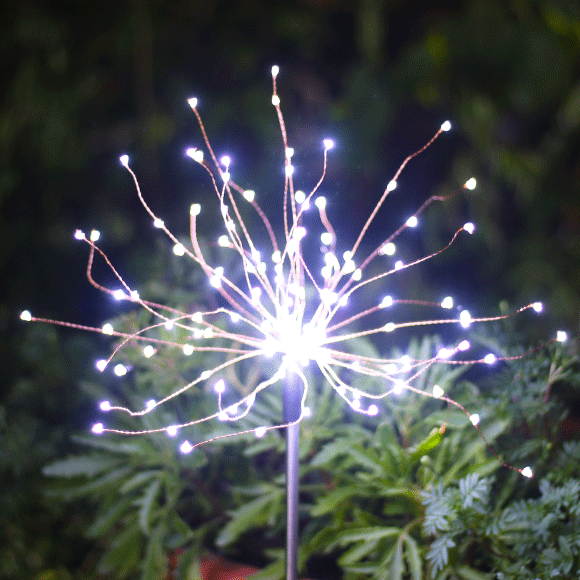 Premium Solar Ground Plug Firework Light Led Copper Wire - Christmas LED Lights from Empire of LaTz - Only £24.23! Explore at Empire of LaTz