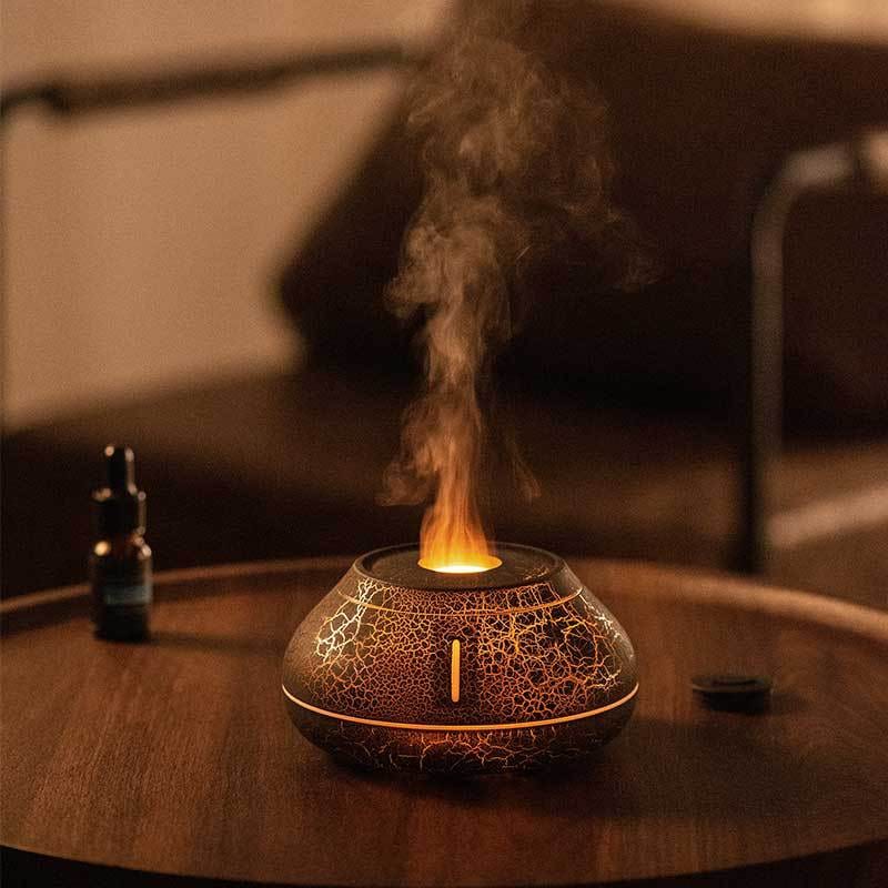 Premium New Humidifier Colorful Simulation Flame Aroma Diffuser Desktop Creativity Humidifier For Home Room - Electrical Accessories from Empire of LaTz - Only £26.53! Explore at Empire of LaTz
