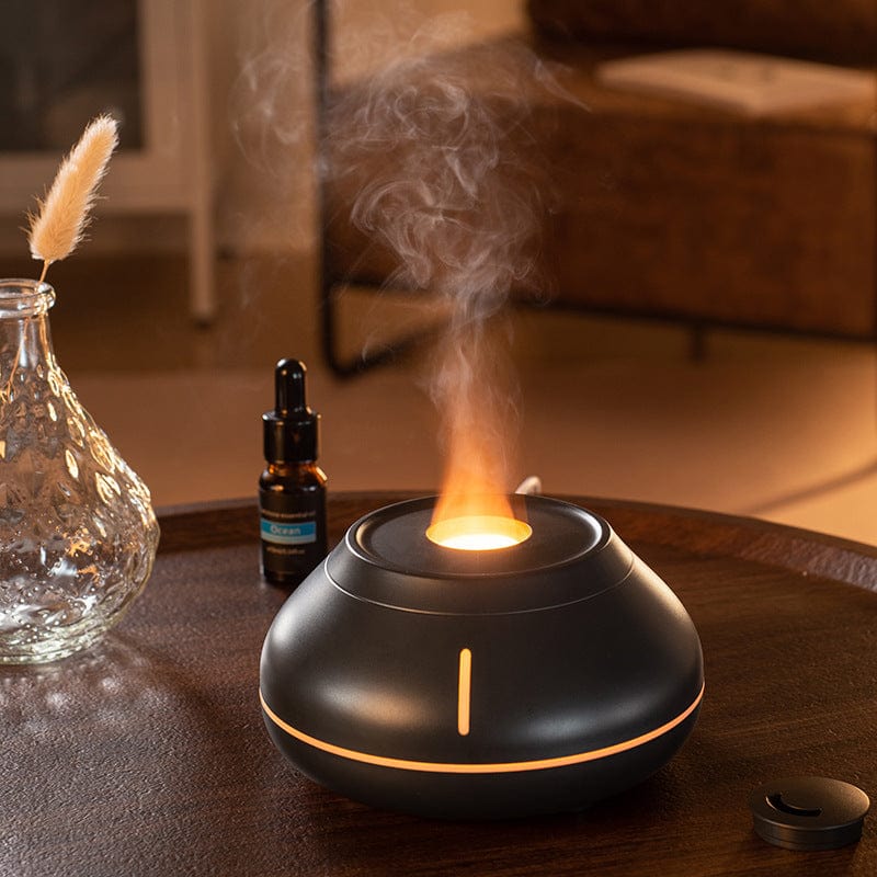 Premium New Humidifier Colorful Simulation Flame Aroma Diffuser Desktop Creativity Humidifier For Home Room - Electrical Accessories from Empire of LaTz - Only £26.53! Explore at Empire of LaTz