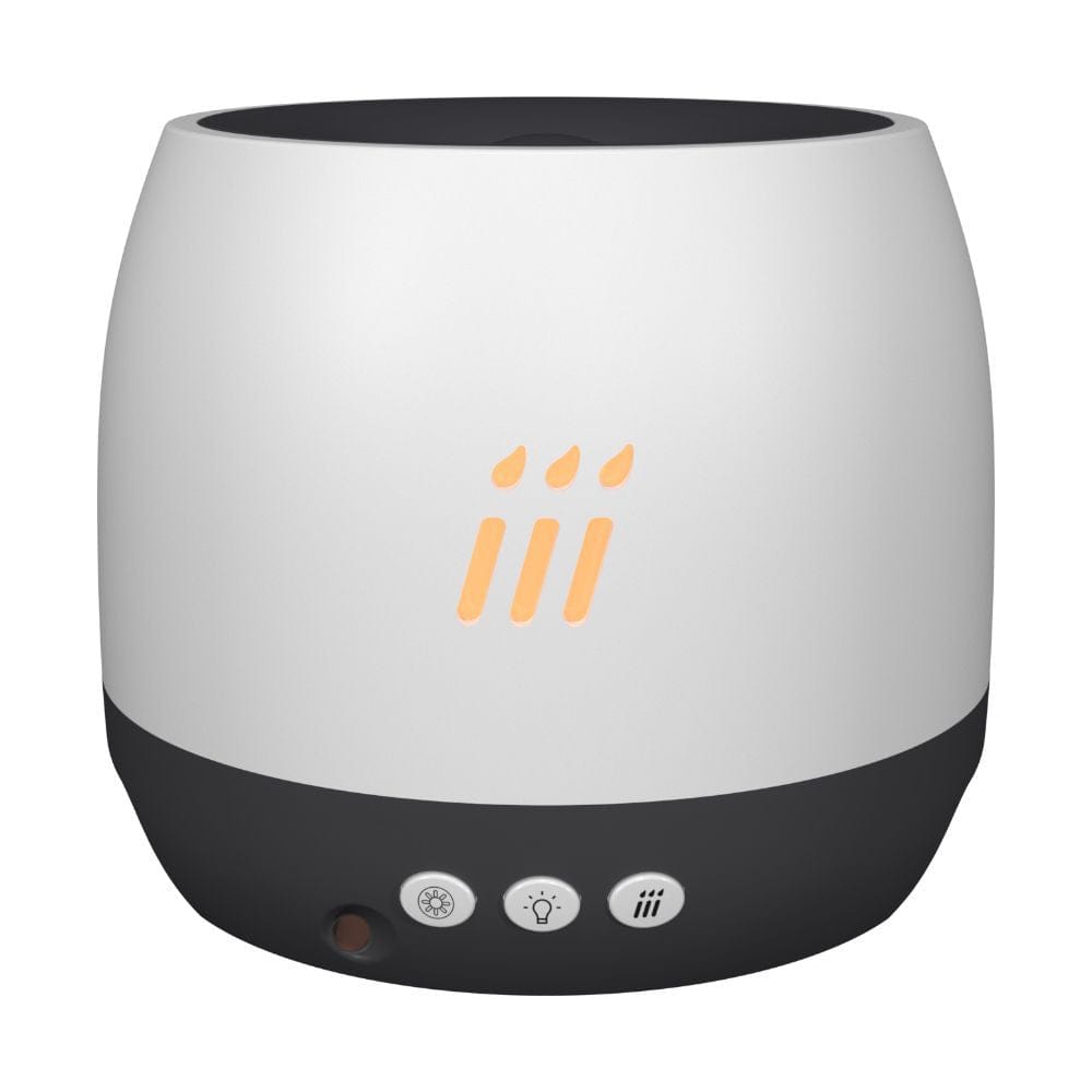 Premium Flame Aroma Diffuser Air Humidifier Ultrasonic Cool Mist Maker Fogger Led Essential Oil Flame Lamp Difusor - Electrical Accessories from Empire of LaTz - Only £31.66! Explore at Empire of LaTz