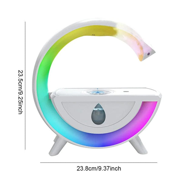 Premium RGB Night Light Water Droplet Sprayer Anti-Gravity Air Humidifier 350ml Creative Home Office Mist Maker Diffuser Christmas Gift - Electrical Accessories from Empire of LaTz - Only £55! Explore at Empire of LaTz