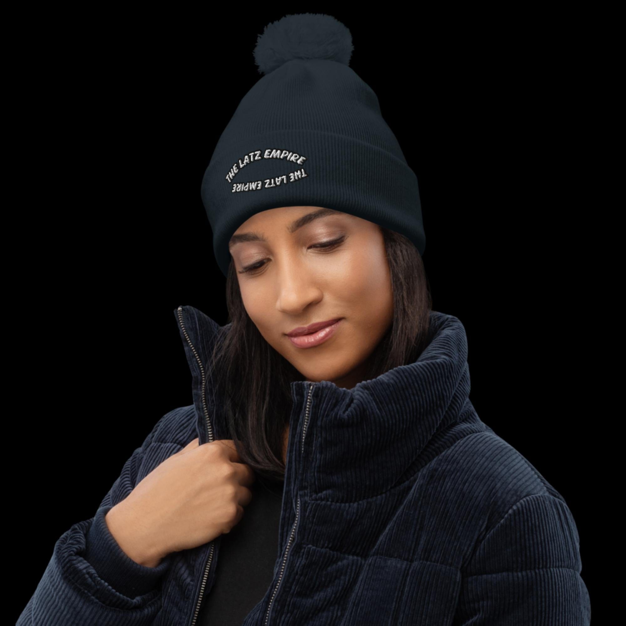 Premium Pom pom beanie -  from Empire of LaTz - Only £17.60! Explore at Empire of LaTz