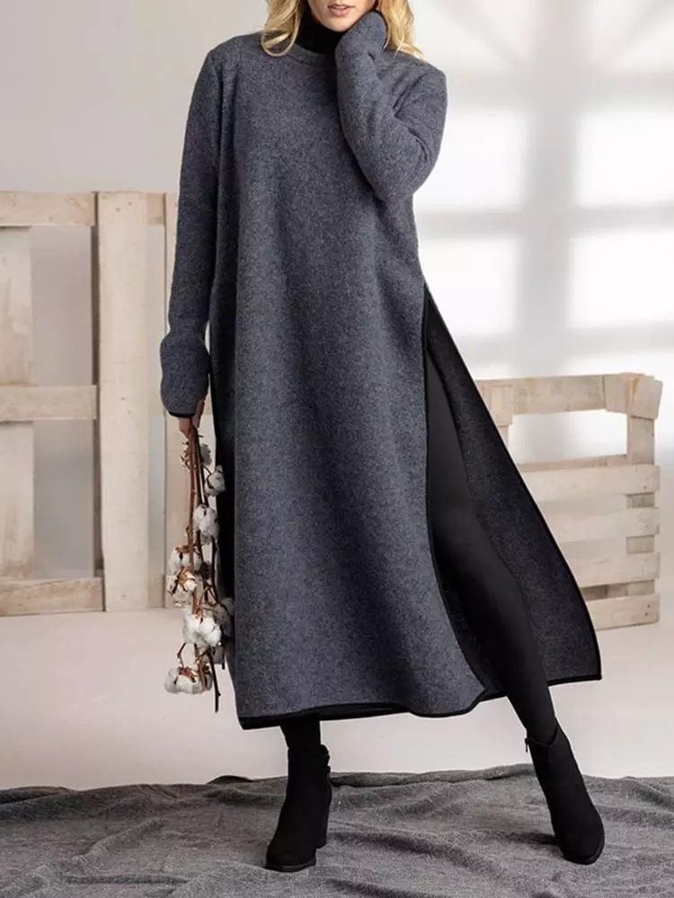 Premium Oversized Knit Lace Dress Brushed Hoody Casual Dress -  from Empire of LaTz - Only £20! Explore at Empire of LaTz