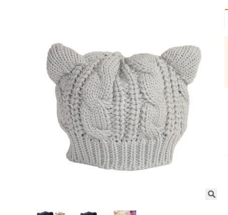 Empire of LaTz Gray Women cute hats