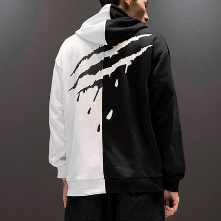 Premium Women Patchwork Casual Hoodies Fall Winter Letter Printing Loose Pullover Men High Street Fashion Hooded Sweatshirts - Hoodies from Empire of LaTz - Only £25.01! Explore at Empire of LaTz