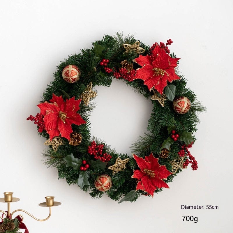 Premium Christmas Decoration Garland Door Hanging Scene Setting Props -  from Empire of LaTz - Only £30! Explore at Empire of LaTz