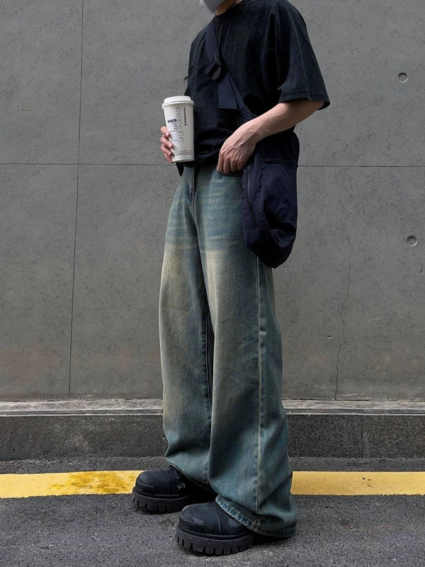 Premium Washed Vintage Jeans For Men And Women - Jeans from Empire of LaTz - Only £23.41! Explore at Empire of LaTz