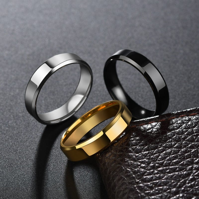 Premium Niche Rings For Men And Women Stainless Steel Couple Rings - jewellery from Empire of LaTz - Only £9.99! Explore at Empire of LaTz