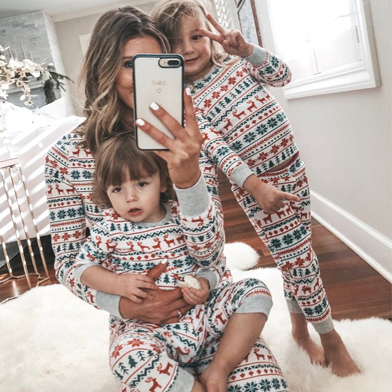 Premium Printed Christmas Family Wear - Pajamas from Empire of LaTz - Only £15.21! Explore at Empire of LaTz