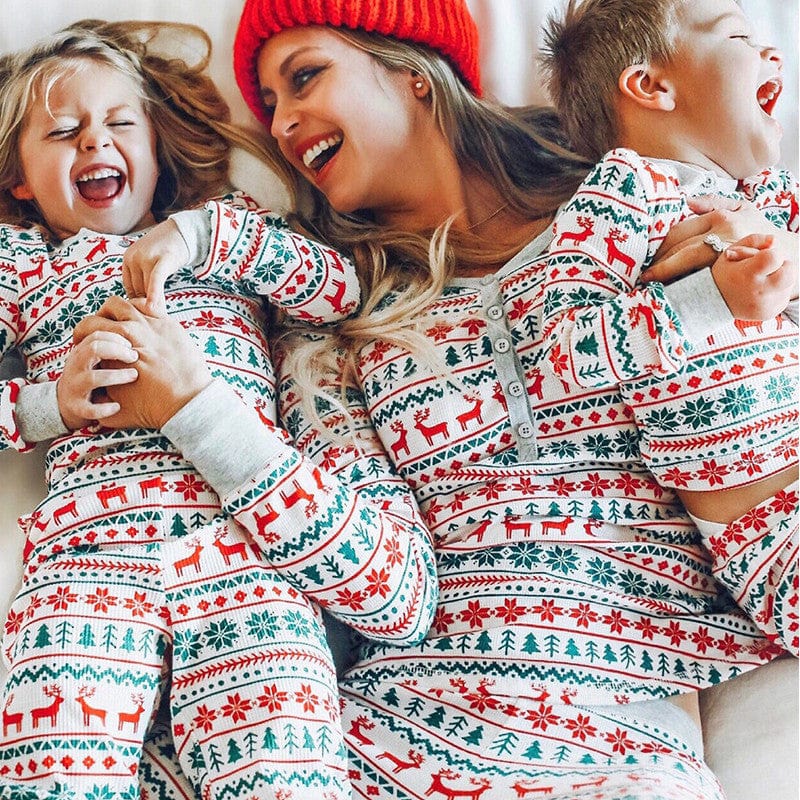 Premium Printed Christmas Family Wear - Pajamas from Empire of LaTz - Only £15.21! Explore at Empire of LaTz