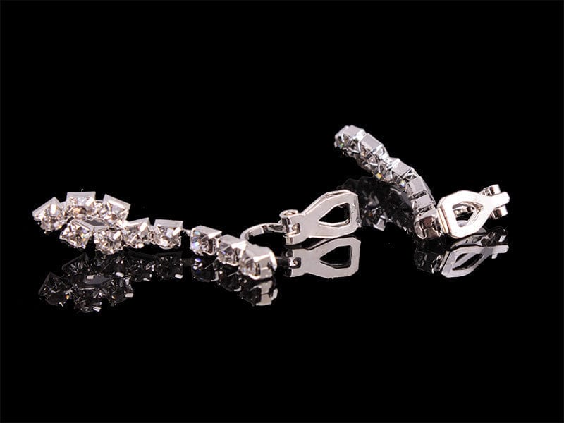 Premium Hao Yue jewelry set, foreign trade explosion jewelry, bridal jewelry four sets, wedding match crystal jewelry set - Ring/Necklace Set from Empire of LaTz - Only £21.82! Explore at Empire of LaTz