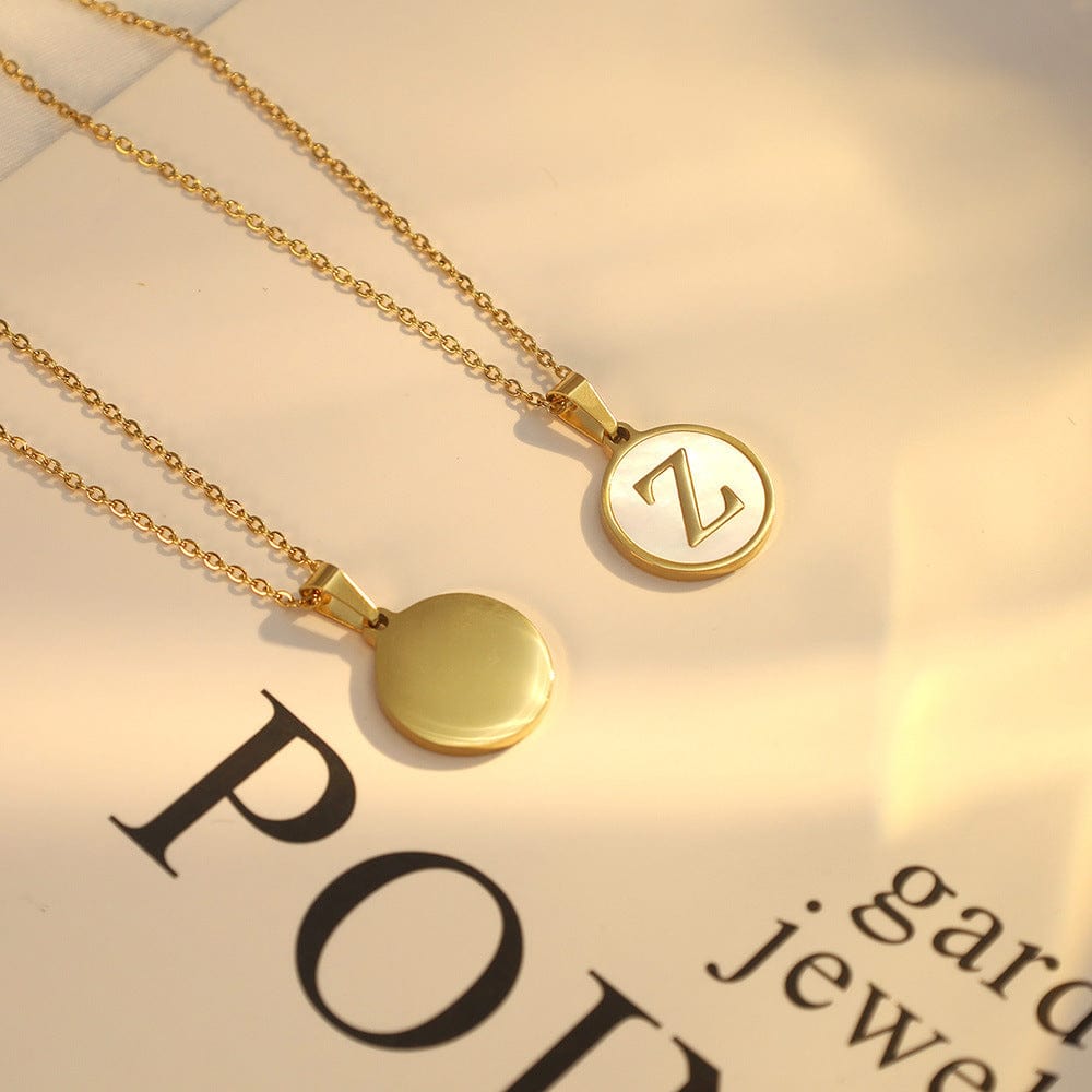 Premium INS 26 English Letters Pendant Ornaments - Ring/Necklace Set from Empire of LaTz - Only £17.48! Explore at Empire of LaTz