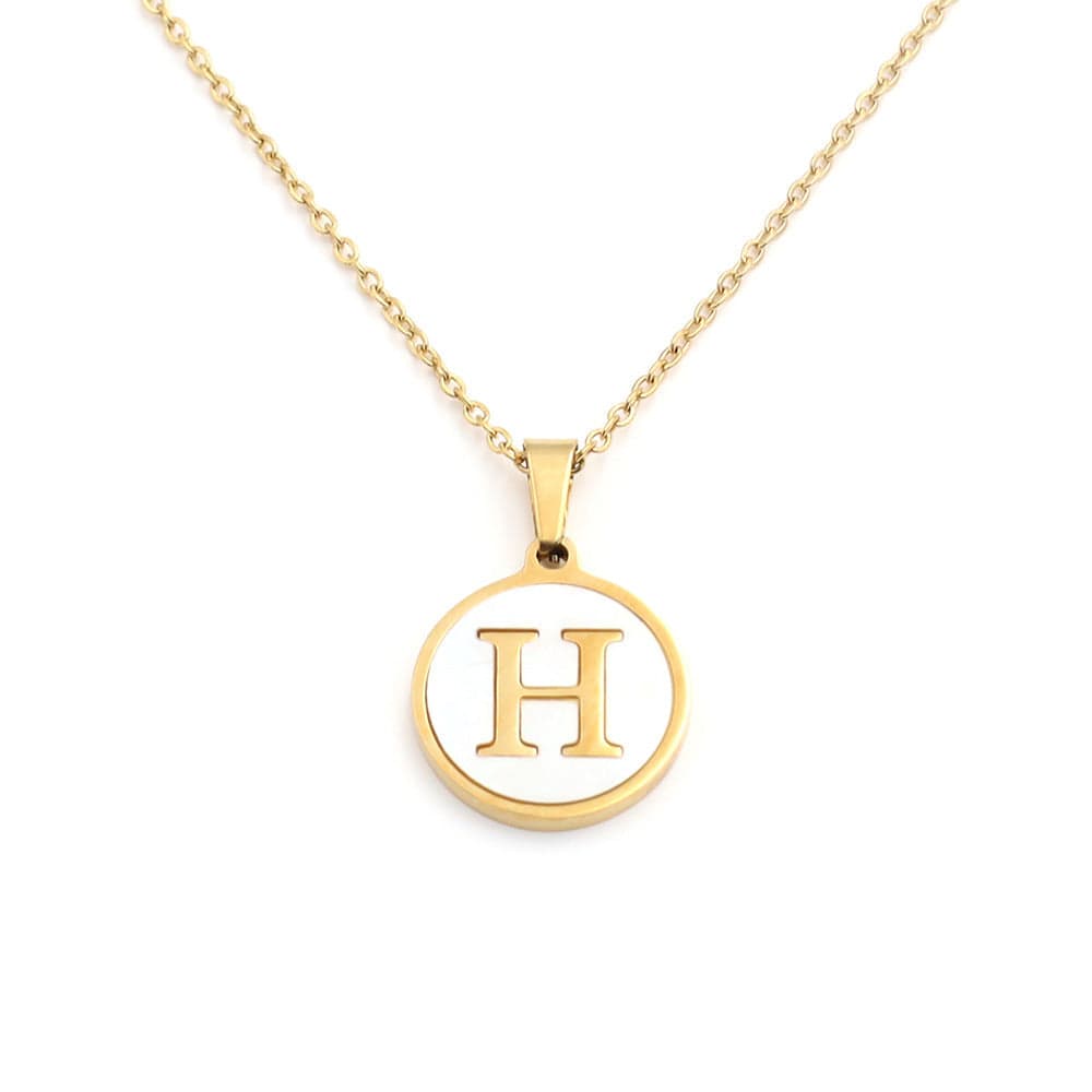 Premium INS 26 English Letters Pendant Ornaments - Ring/Necklace Set from Empire of LaTz - Only £17.48! Explore at Empire of LaTz