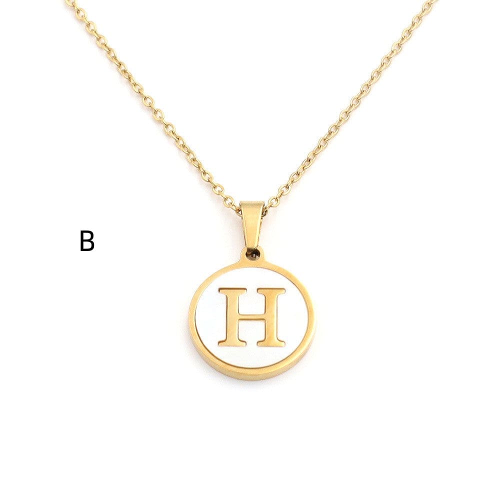 Premium INS 26 English Letters Pendant Ornaments - Ring/Necklace Set from Empire of LaTz - Only £17.48! Explore at Empire of LaTz