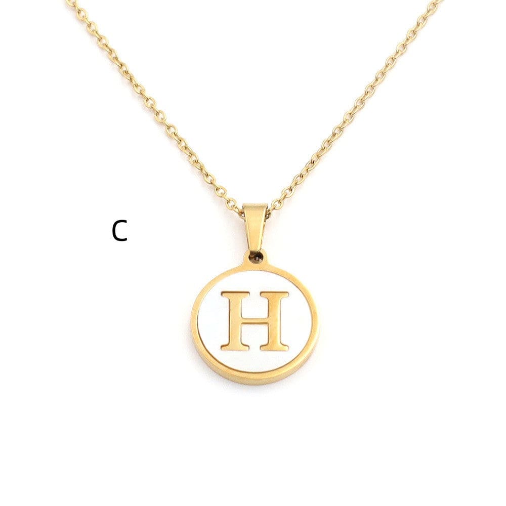 Premium INS 26 English Letters Pendant Ornaments - Ring/Necklace Set from Empire of LaTz - Only £17.48! Explore at Empire of LaTz