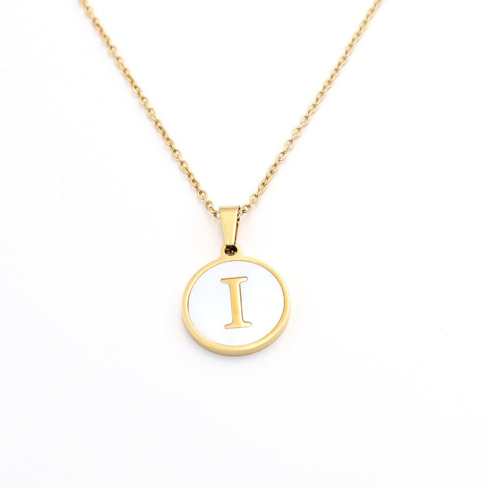 Premium INS 26 English Letters Pendant Ornaments - Ring/Necklace Set from Empire of LaTz - Only £17.48! Explore at Empire of LaTz