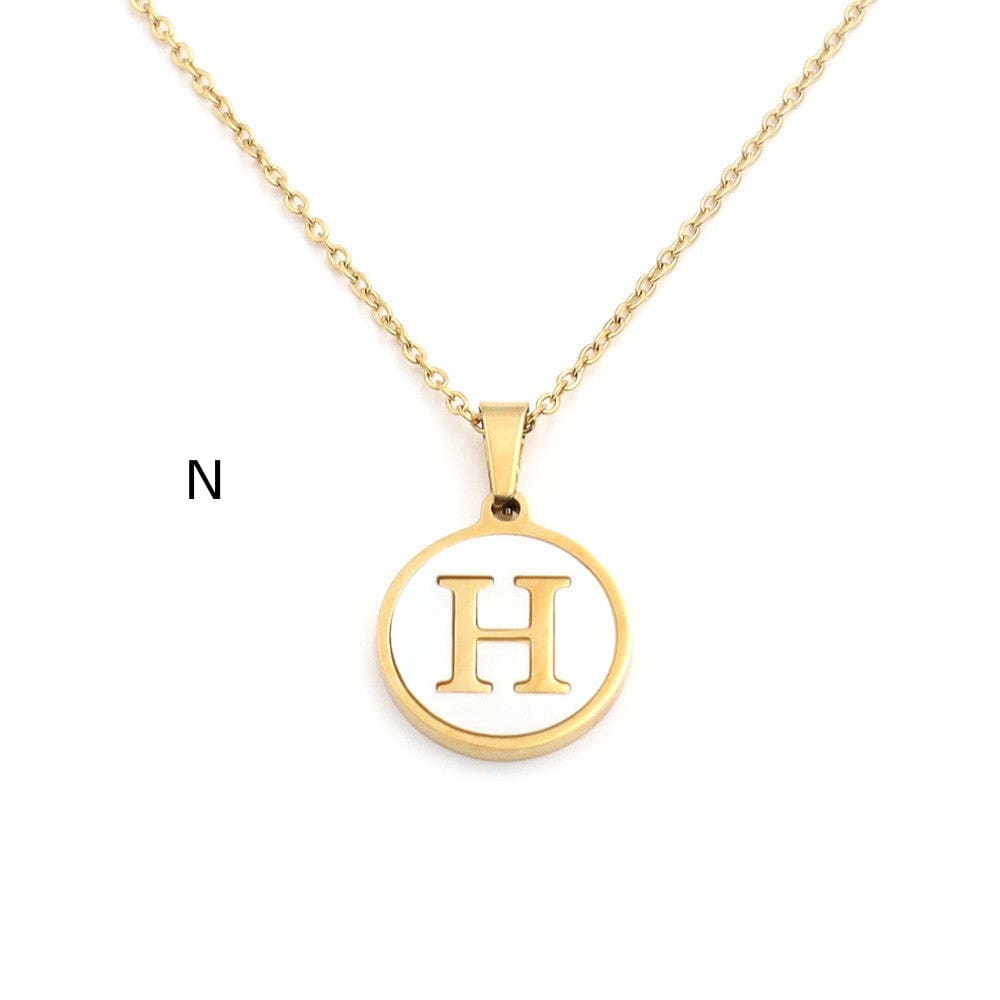 Premium INS 26 English Letters Pendant Ornaments - Ring/Necklace Set from Empire of LaTz - Only £17.48! Explore at Empire of LaTz