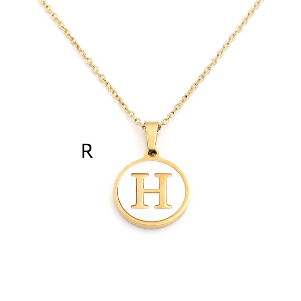 Premium INS 26 English Letters Pendant Ornaments - Ring/Necklace Set from Empire of LaTz - Only £17.48! Explore at Empire of LaTz