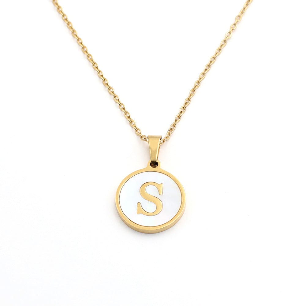 Premium INS 26 English Letters Pendant Ornaments - Ring/Necklace Set from Empire of LaTz - Only £17.48! Explore at Empire of LaTz