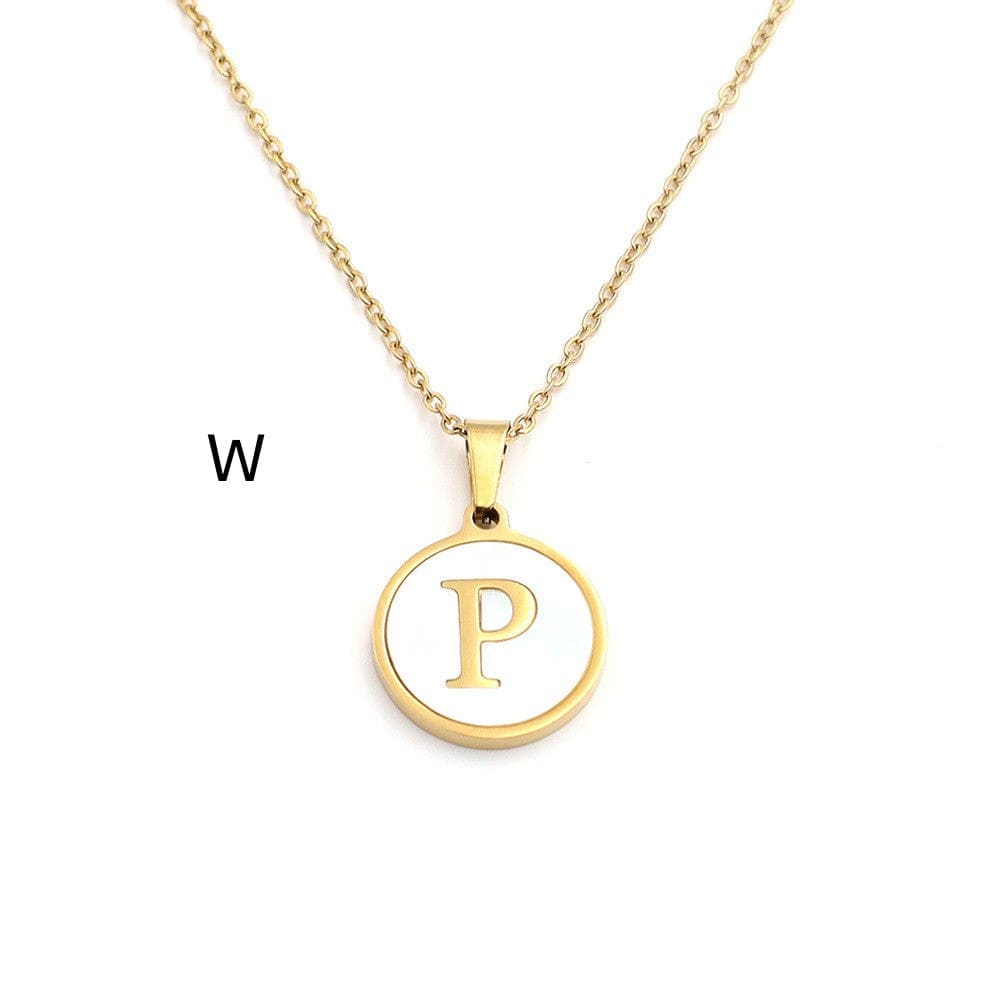 Premium INS 26 English Letters Pendant Ornaments - Ring/Necklace Set from Empire of LaTz - Only £17.48! Explore at Empire of LaTz