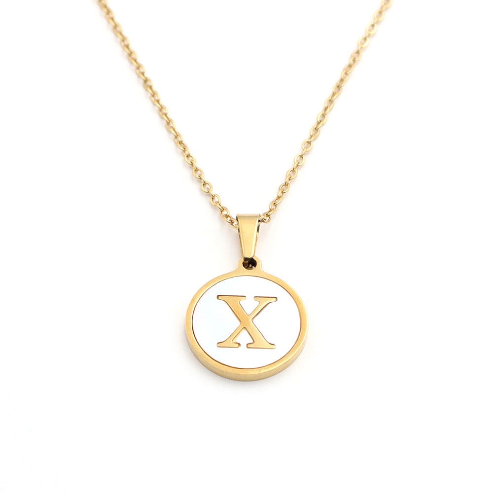 Premium INS 26 English Letters Pendant Ornaments - Ring/Necklace Set from Empire of LaTz - Only £17.48! Explore at Empire of LaTz