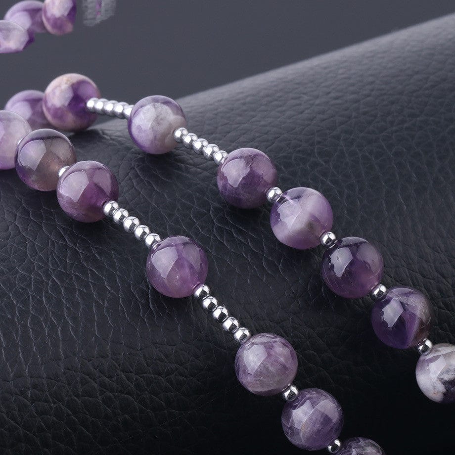 Premium Natural White Crystal Column Natural Stone Necklace - Ring/Necklace Set from Empire of LaTz - Only £52.99! Explore at Empire of LaTz