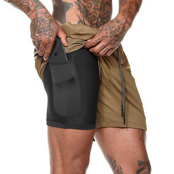 Empire of LaTz Shorts Khaki color / 2XL Running Straight Leg Light Board Shorts