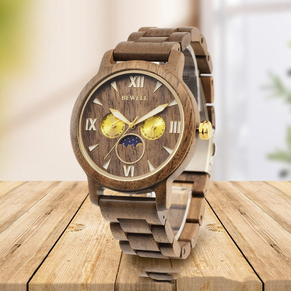 Premium Fashion Sports Quartz Wooden Watch - Watch from Empire of LaTz - Only £70! Explore at Empire of LaTz